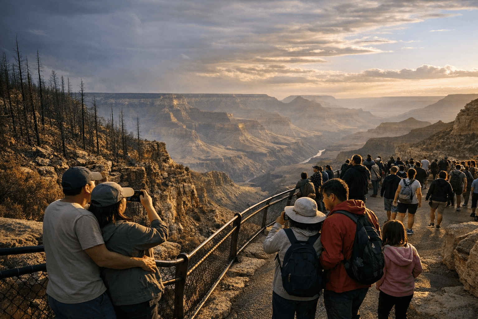 Grand Canyon Visitation Dips in 2025, South Rim Still Draws Crowds