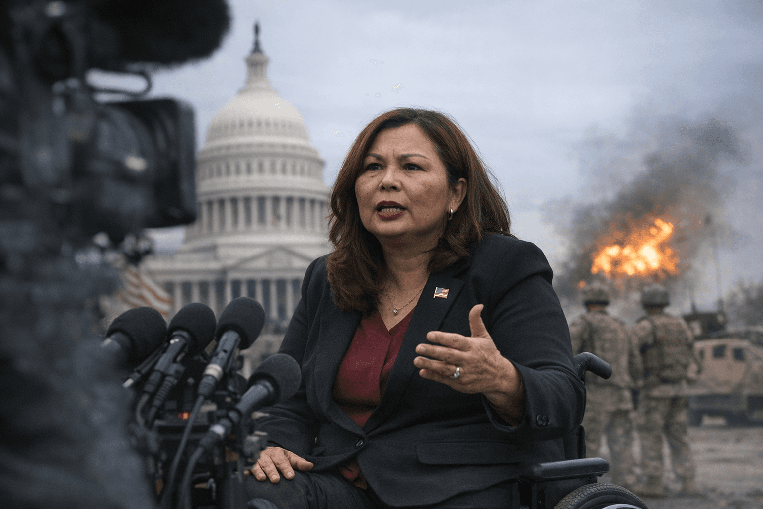 Duckworth Slams Trump Over Iran War, Demands Clear End-State Plan