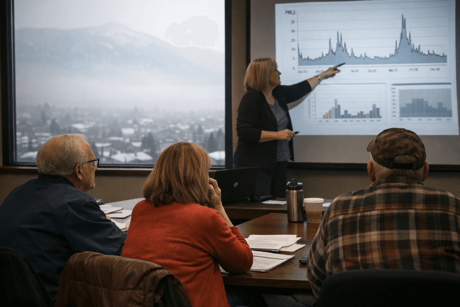 Lewis and Clark County Health Board Reviews Winter Air Quality Data