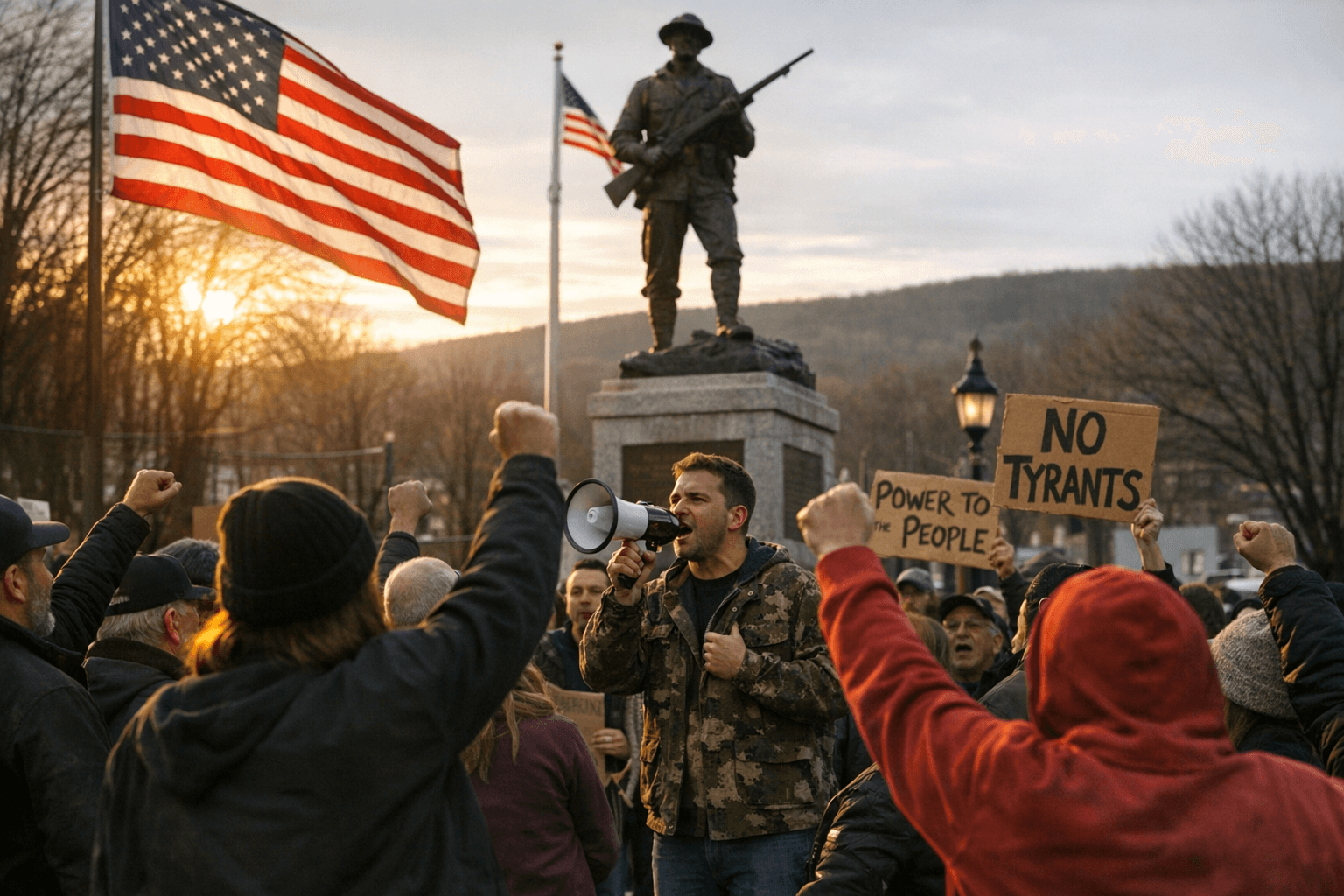 Port Jervis Joins Thousands of Communities for No Kings Rally March 28