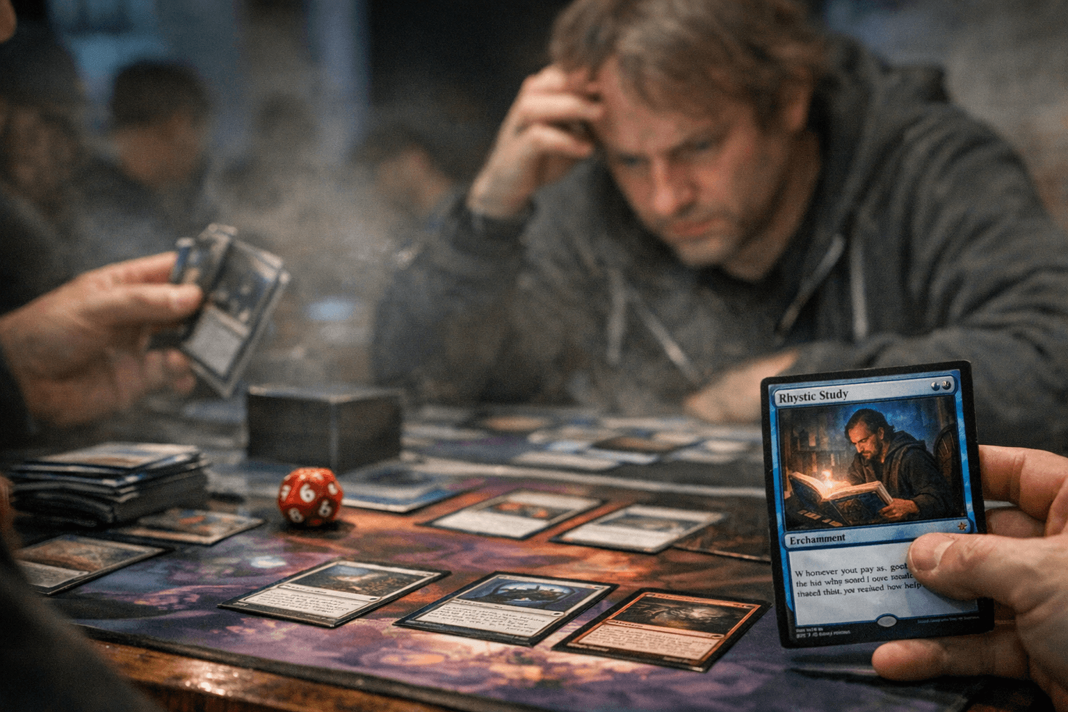 Sam Black Argues Rhystic Study Deserves a Ban in cEDH