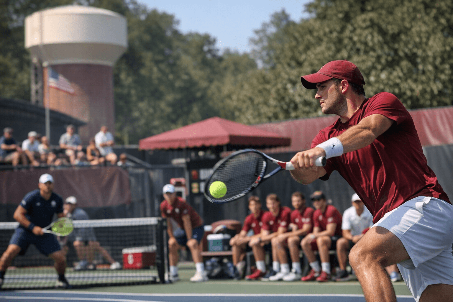 Elon Men's Tennis Hosts Georgia Southern, Old Dominion at Home This Weekend