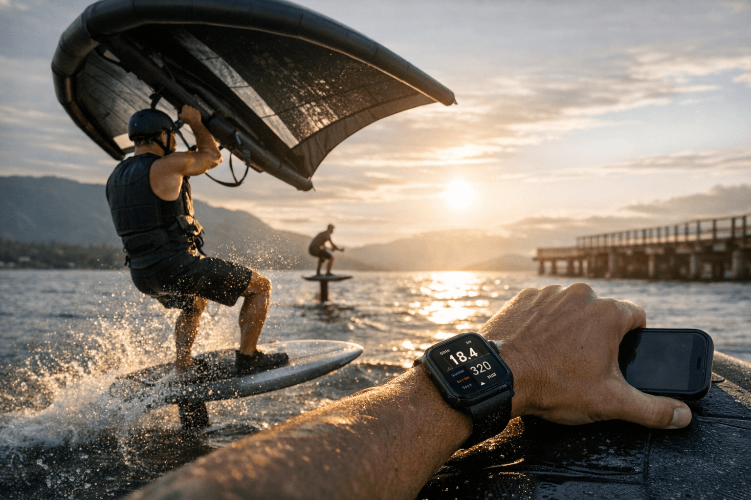 FoilMotion App Tracks Wingfoil, Pump, and Surf Foil Sessions via Wearables