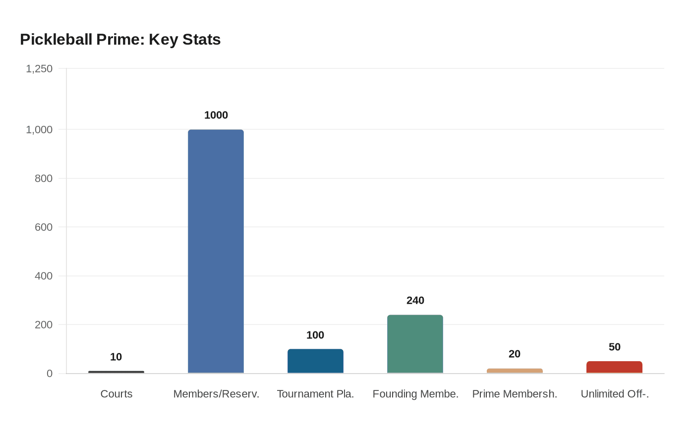 Pickleball Prime: Key Stats
