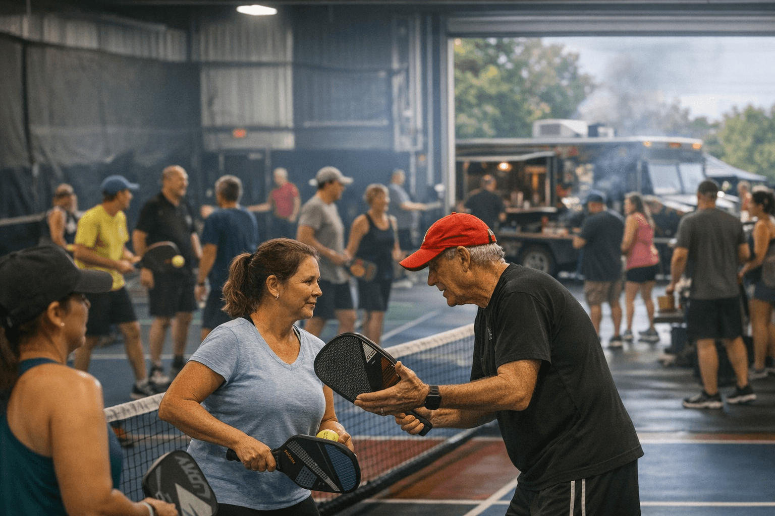 Free Pickleball Day Offers Beginners Lessons, Games, and Food Trucks