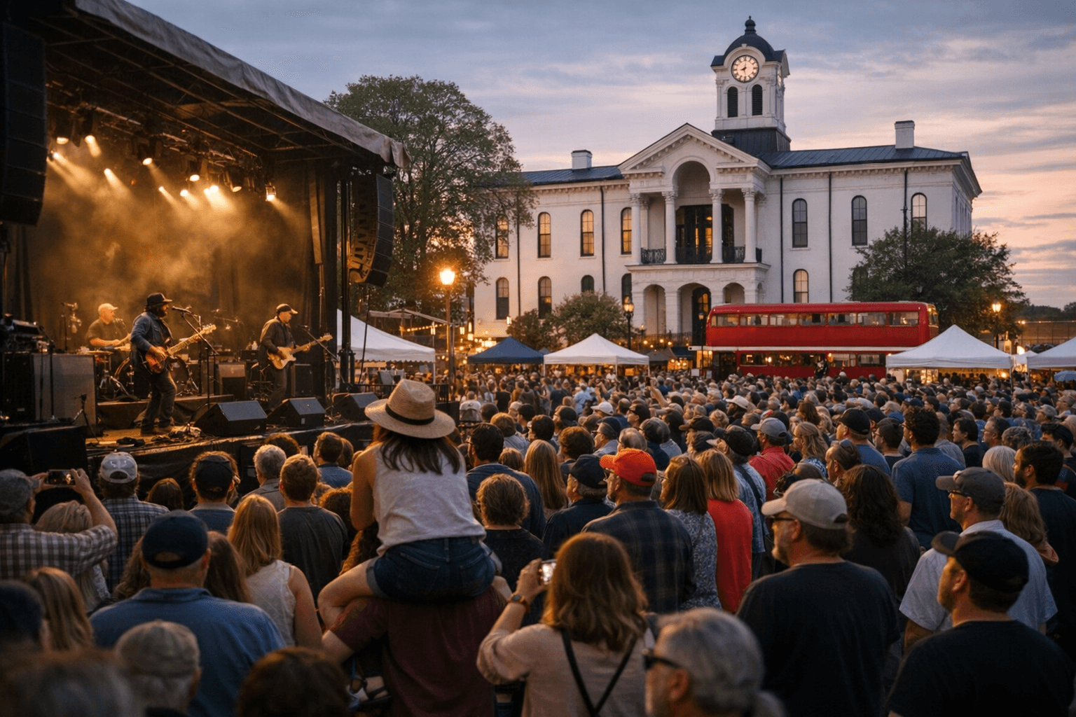Oxford's 29th Annual Double Decker Arts Festival Returns to Courthouse Square in April