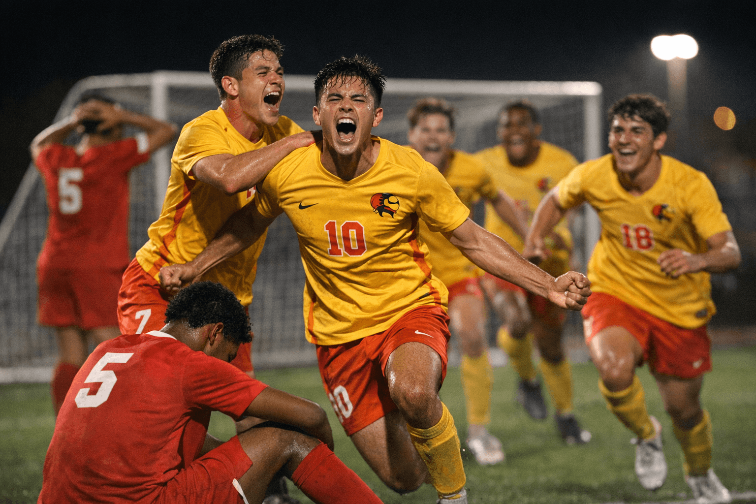 Rockwall Yellowjackets Claim Soccer Area Title With OT Win Over Skyline