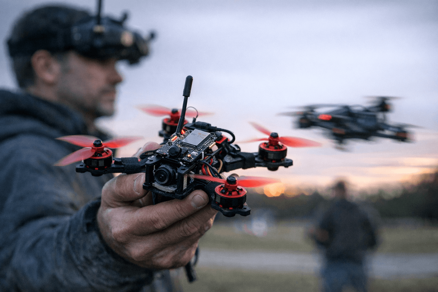 ESP32-Powered DIY Quad Surprises FPV Community With Competitive Speed Results