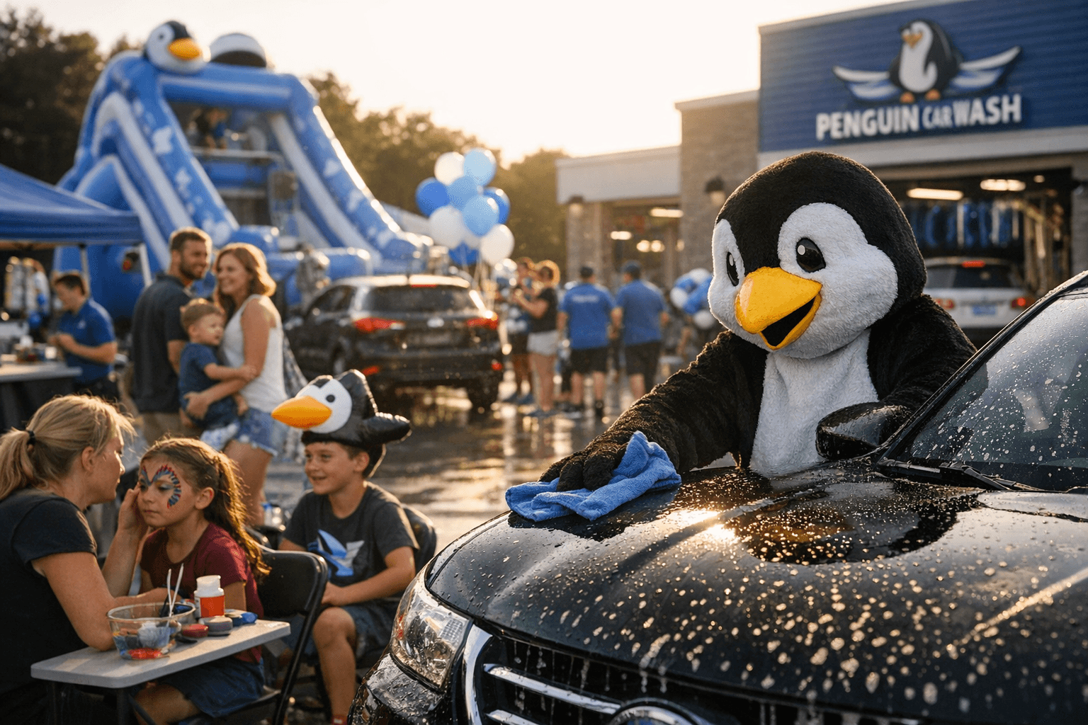 Penguin Car Wash Plans Free Grand Opening Festival in Cumming