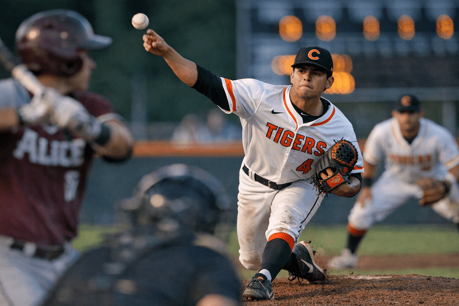 Carroll Tigers Sweep Alice Twice in District 29-5A Baseball Play