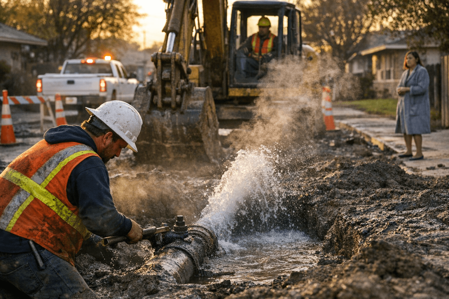 Alice Begins Water Main Repairs on Nopal Street, Temporary Service Interruptions Expected