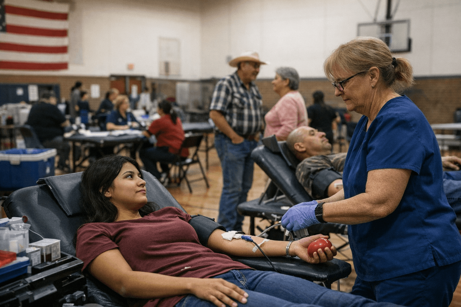 San Diego ISD Hosts Community Blood Drive at High School March 26