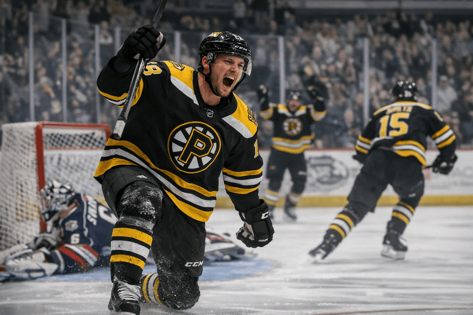Providence Bruins Beat Springfield 2-1, Improve to 48-13 Behind Tufte's 28th Goal