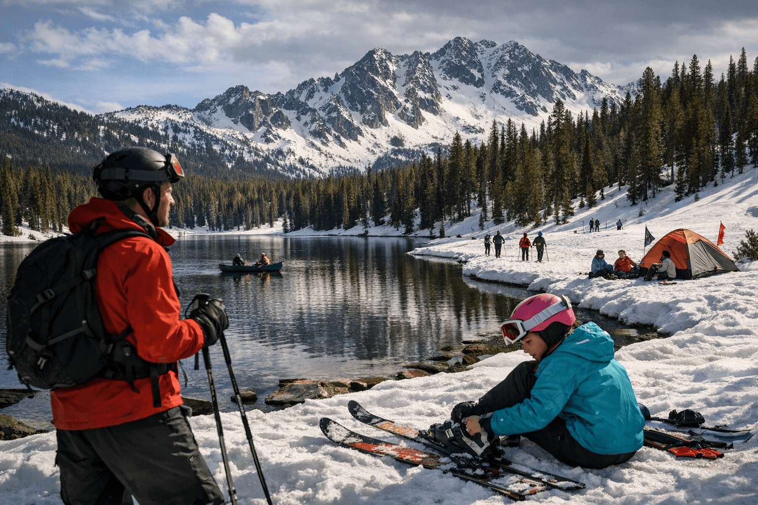 Spring Adventures Await at Anthony Lakes Recreation Area in Union County