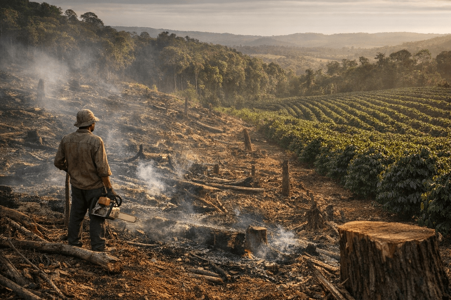Sweeping New Analysis Links Coffee to Just 1% of Agriculture-Driven Deforestation