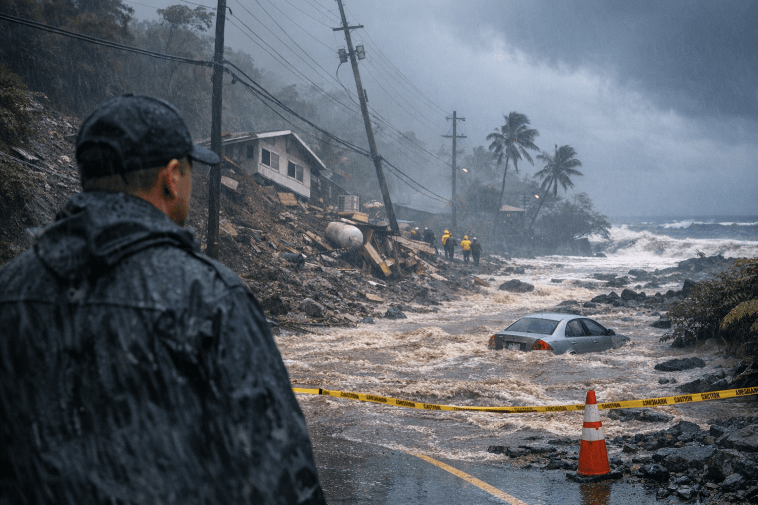Mayor Alameda Declares Emergency as Second Kona Low Threatens Saturated Big Island
