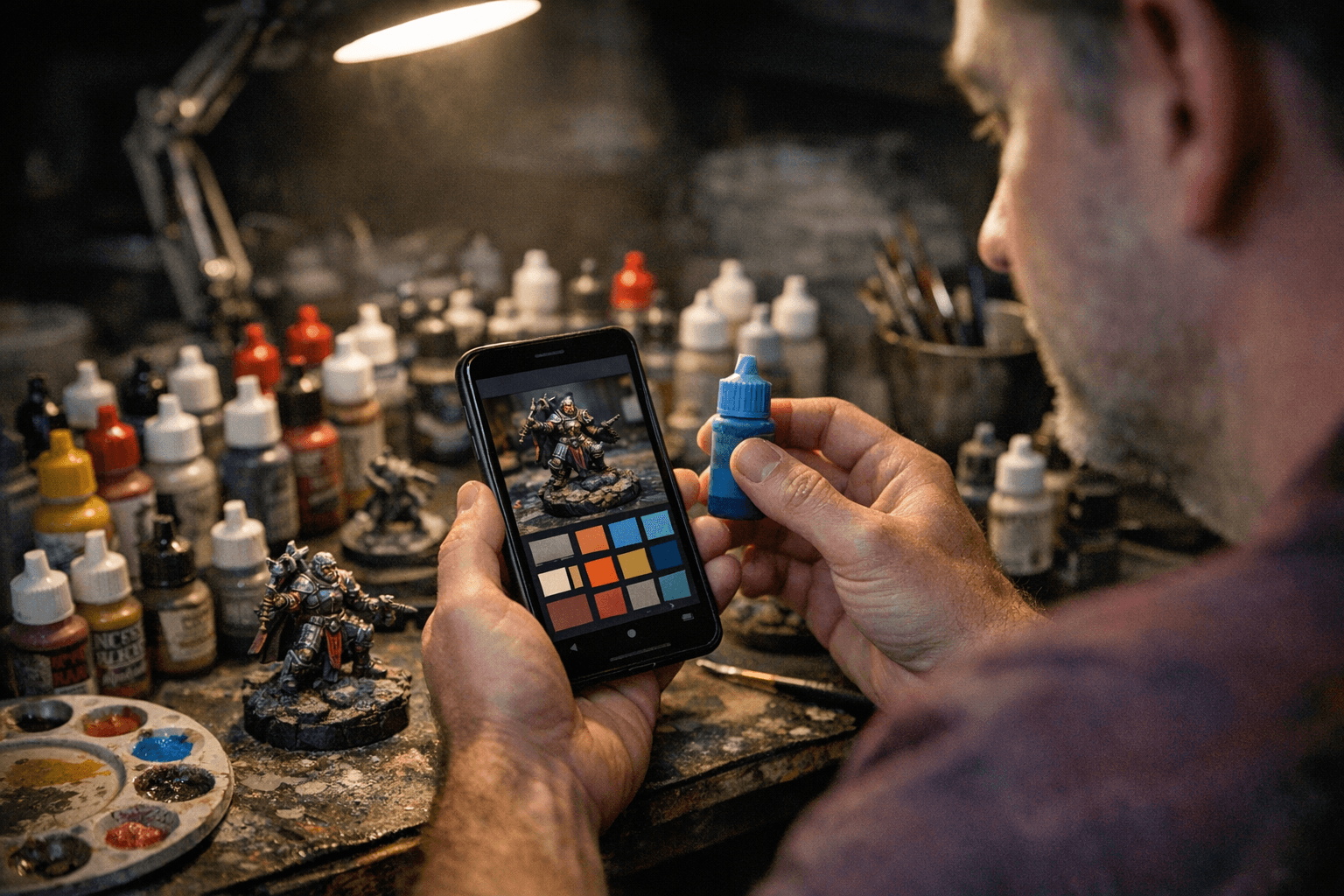 Miniature Painter Pro App Helps Hobbyists Catalog Paints and Match Colors