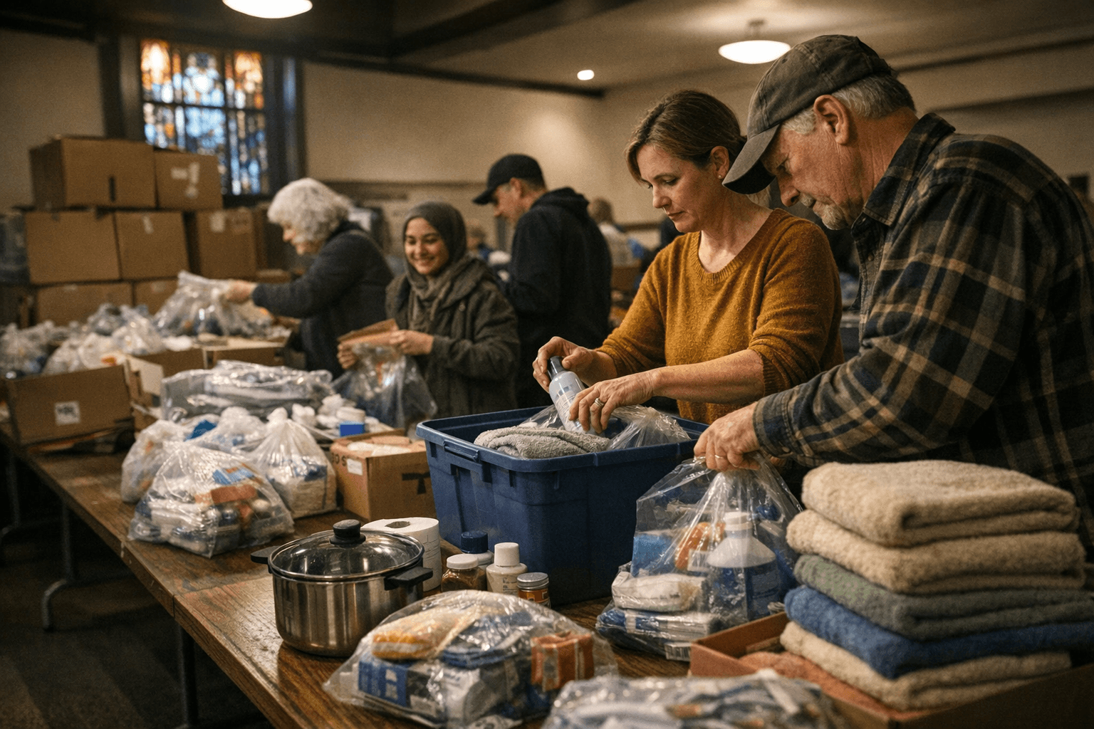 Bozeman Drive Collects Welcome Kits for Newly Arriving Refugee Families