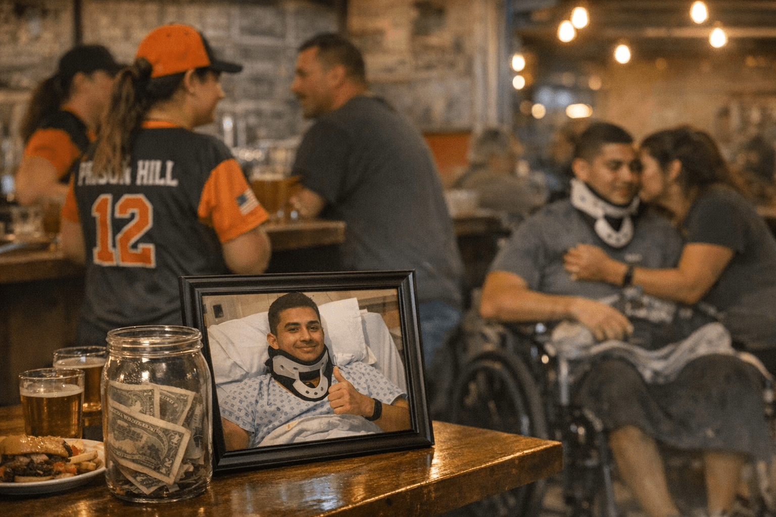 Prison Hill Softball Team Raises Funds for Crash Survivor Nathan Guerrero