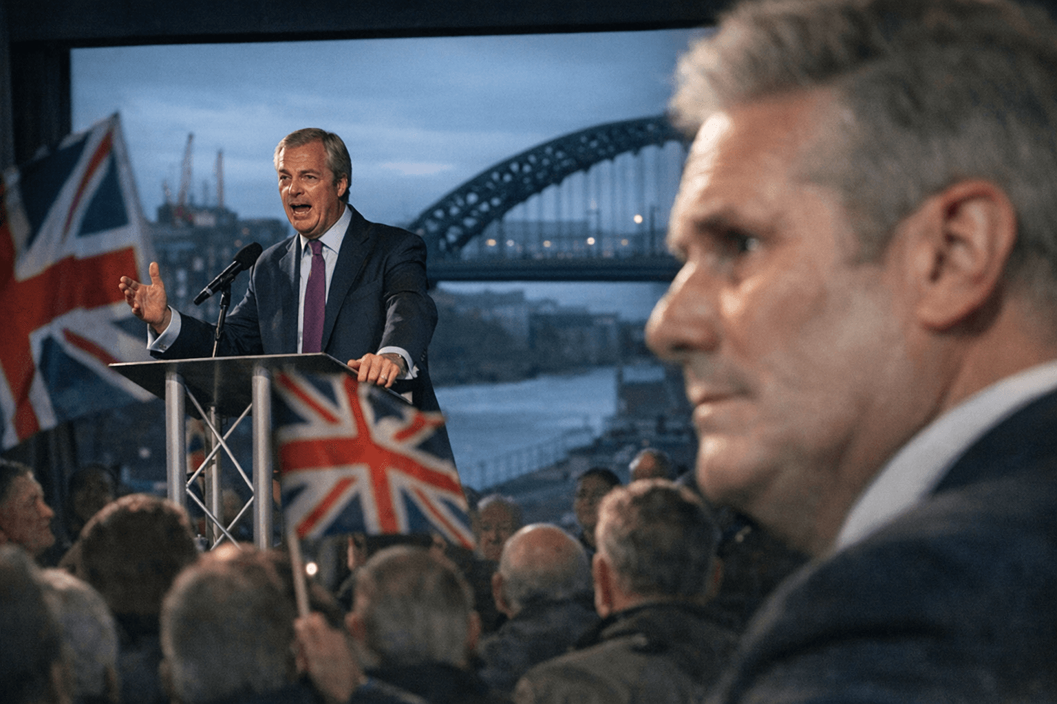 Farage Calls Local Elections a Referendum on Starmer at Reform Launch