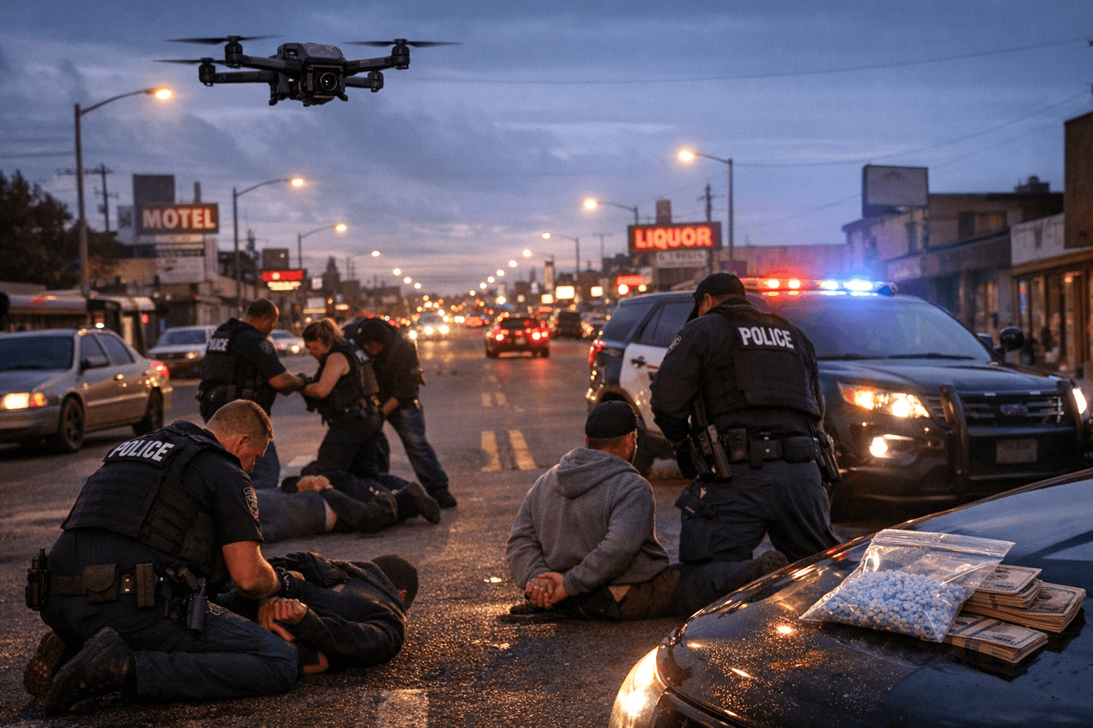 Lakewood PD Skydio X10 Drone Films Three Drug Deals, Nets Five Arrests