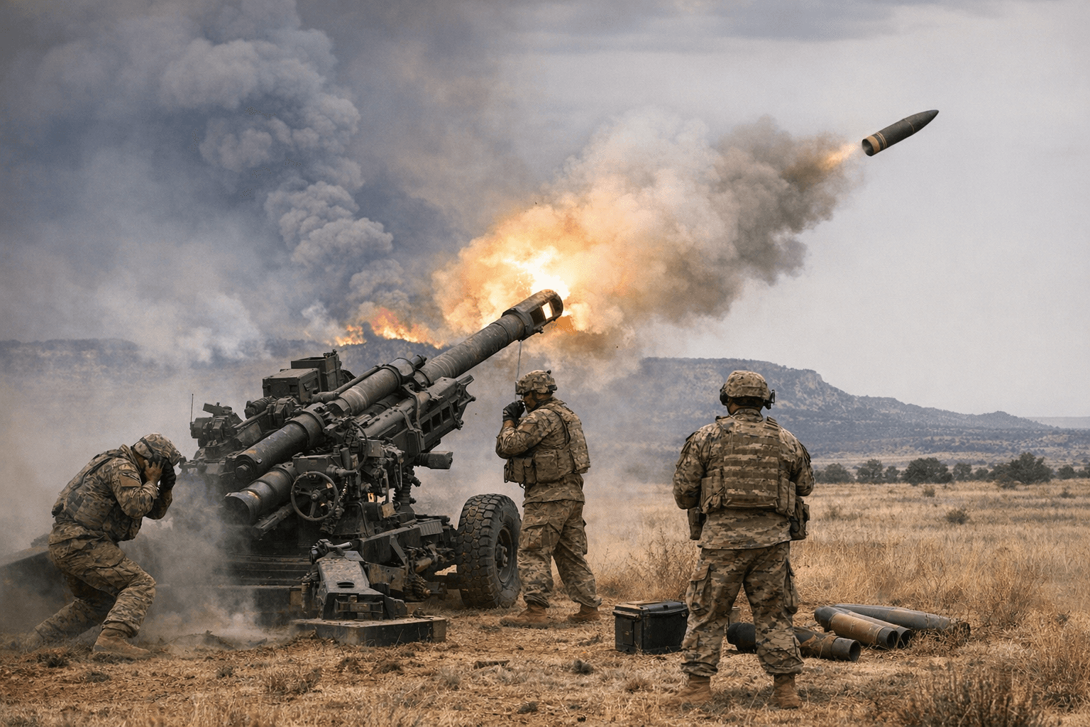 Fort Carson Artillery Training Planned at Piñon Canyon Amid High Fire Danger Fears