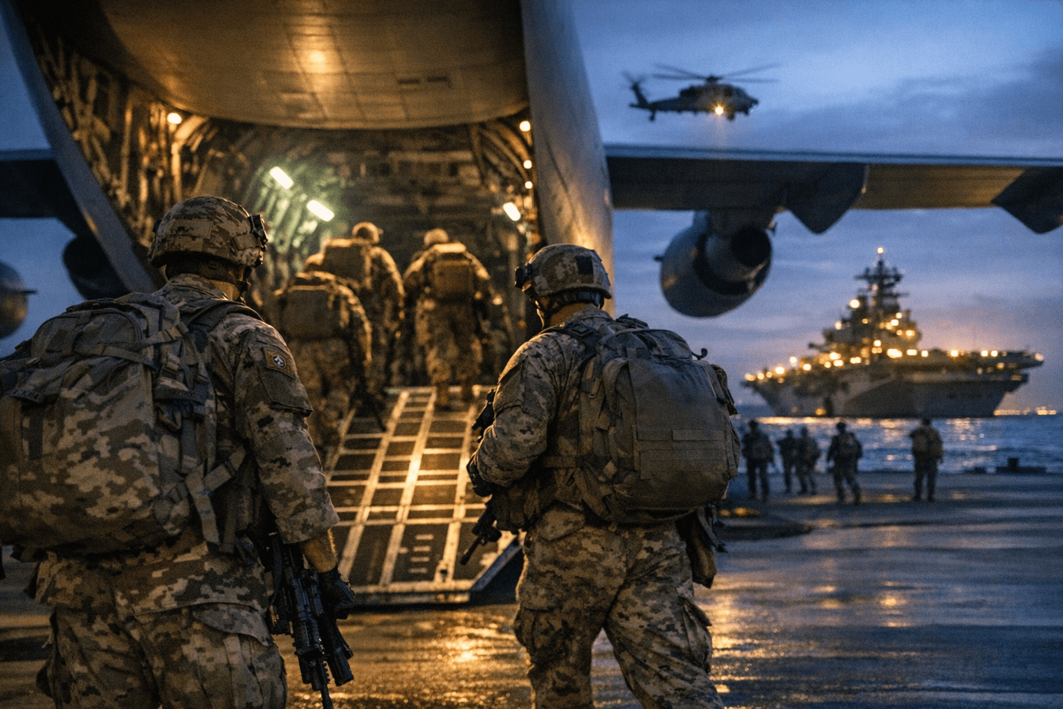 U.S. Deploys 2,000 Troops to Middle East, Signaling Serious Iran Pressure
