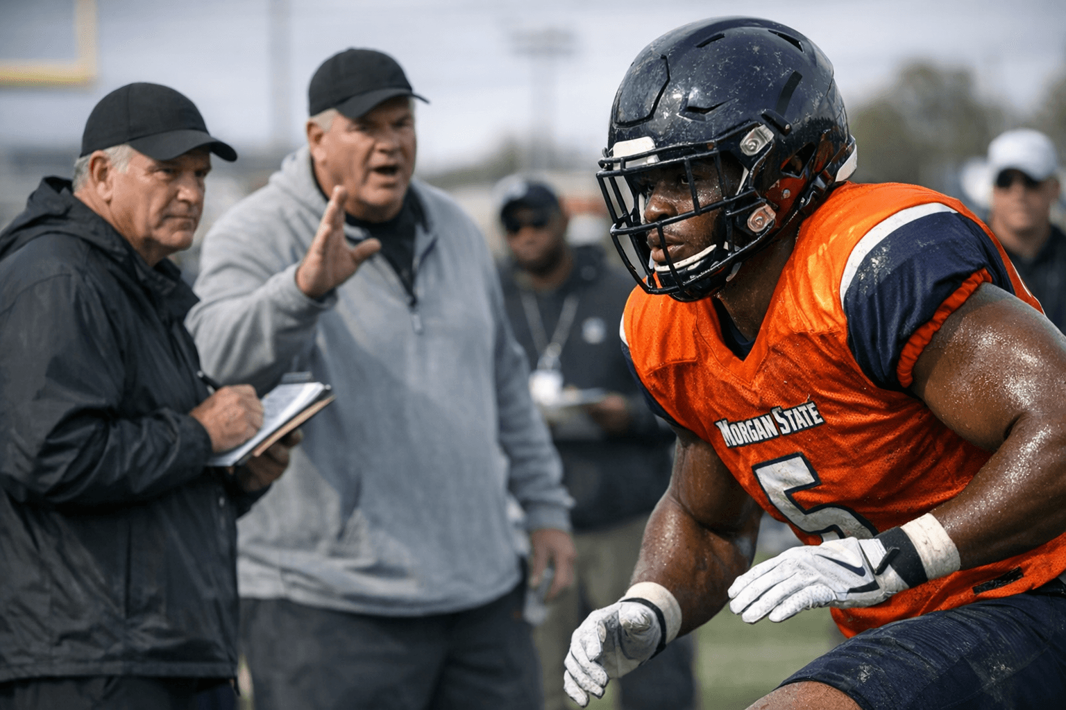 Morgan State LB Erick Hunter Earns NFL HBCU Showcase Invite, Catches Scout Attention