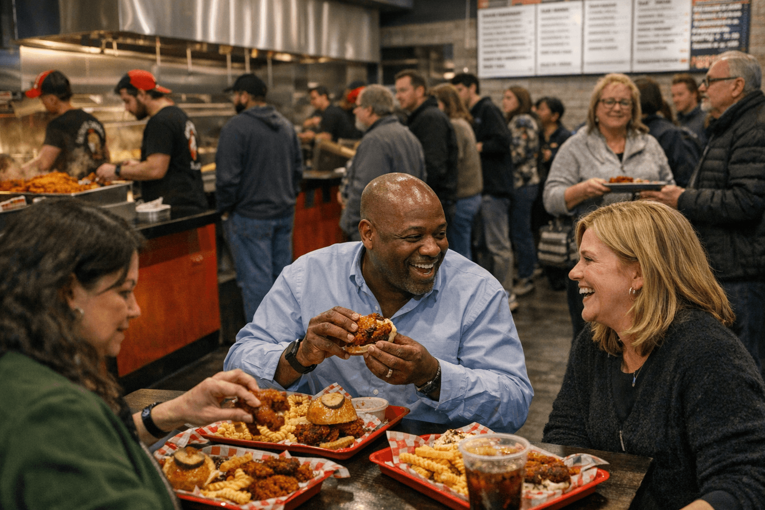 Greensboro Chamber Restaurant Takeover Heads to Dave's Hot Chicken