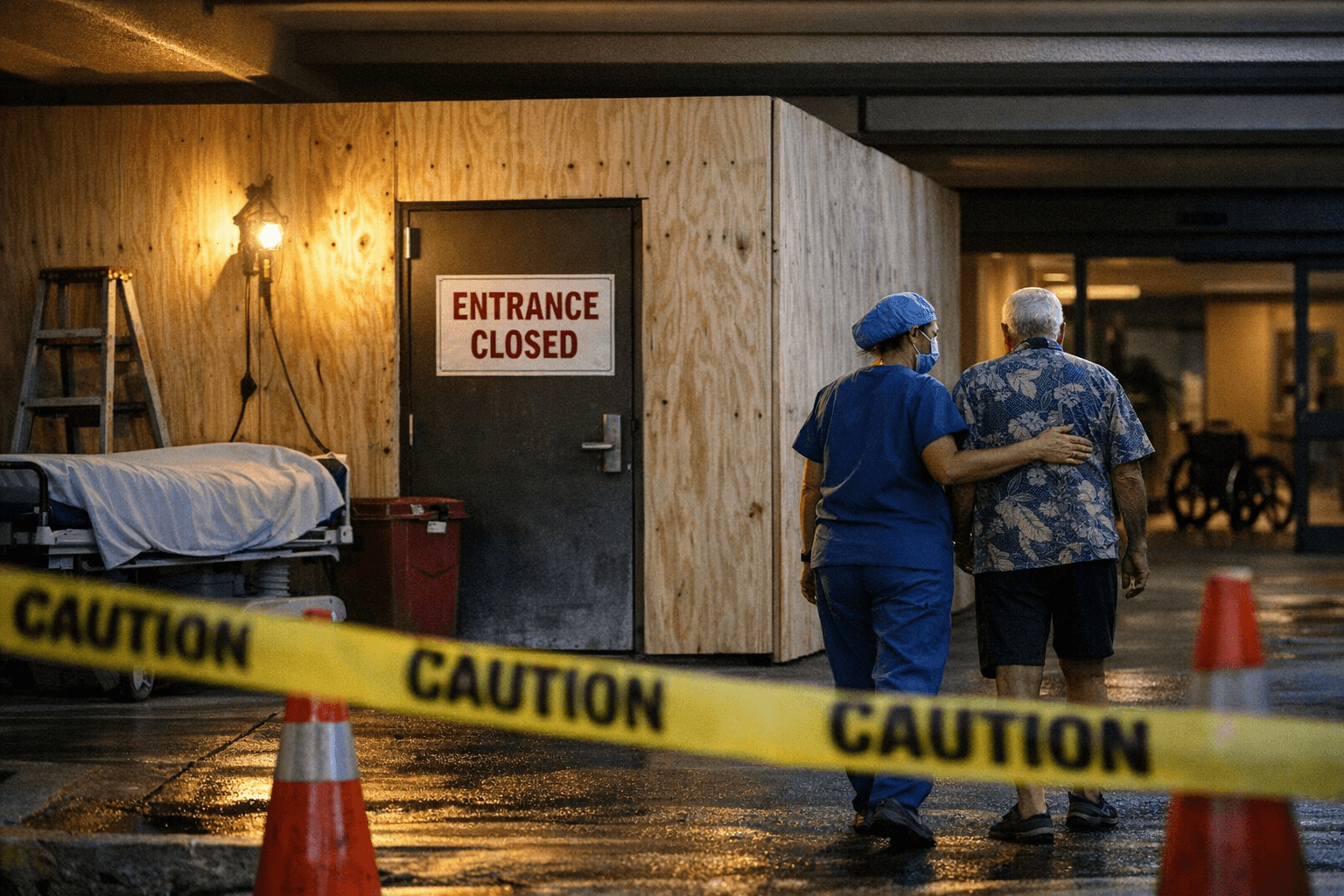 Wilcox Medical Center Same-Day Surgery Entrance Closes for Nearly a Month