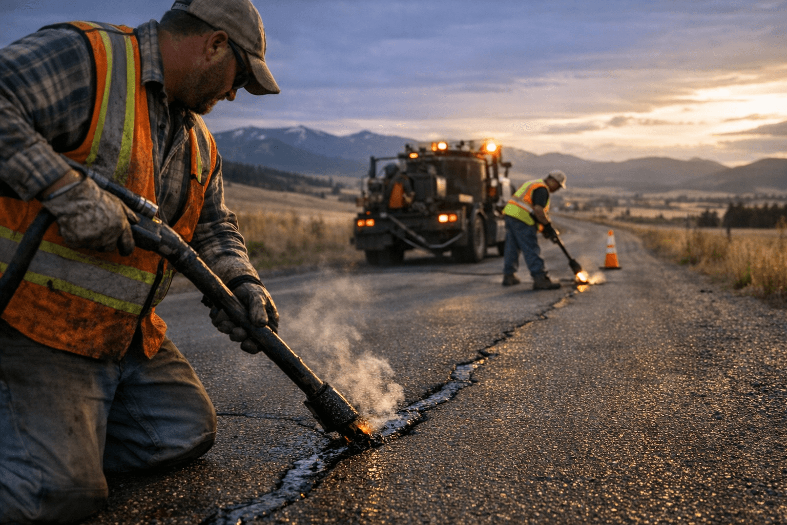 Lewis and Clark County Seeks Bids for 2026 Road Crack Sealing Project