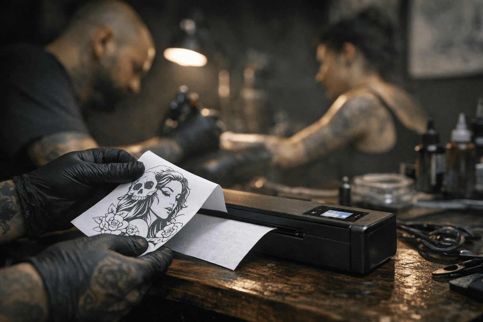 Phomemo M08F Plus Promises Smarter, Wrinkle-Free Tattoo Stencils for Artists