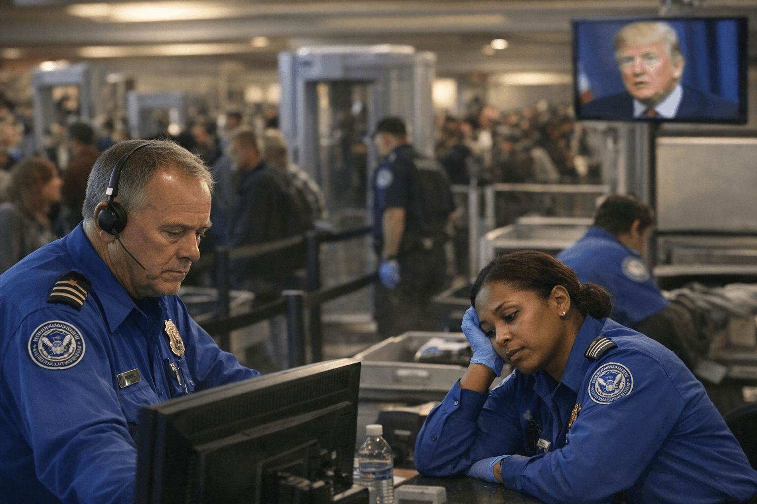 Trump Orders Emergency Pay for TSA Agents as Funding Deal Stalls