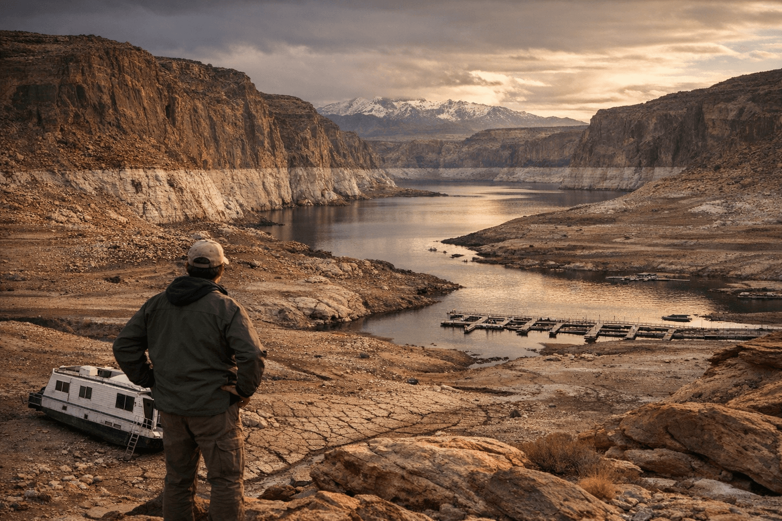 Colorado River Crisis Deepens as Low Snowpack Threatens Reservoir Levels