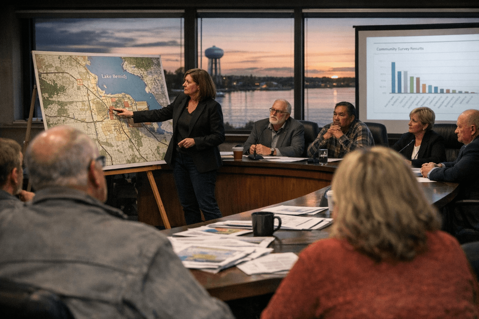 Bemidji City Council Reviews Comprehensive Plan Update With Regional Partners