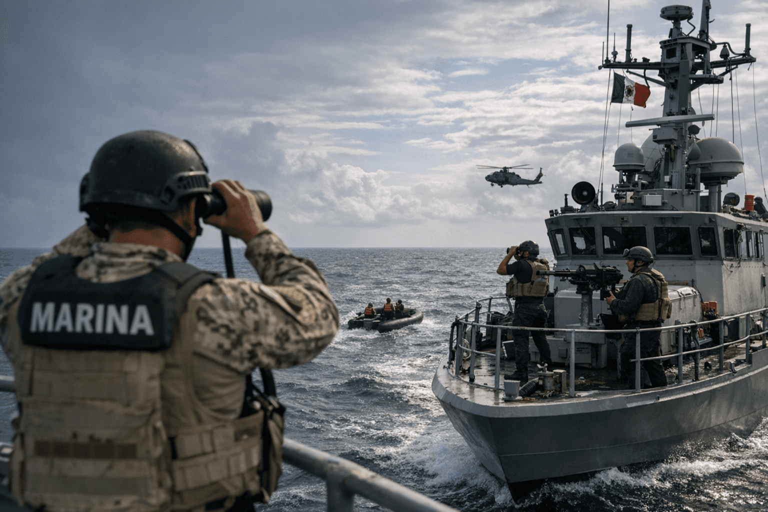 Mexico Navy Searches Caribbean for Two Missing Aid Boats Bound for Cuba