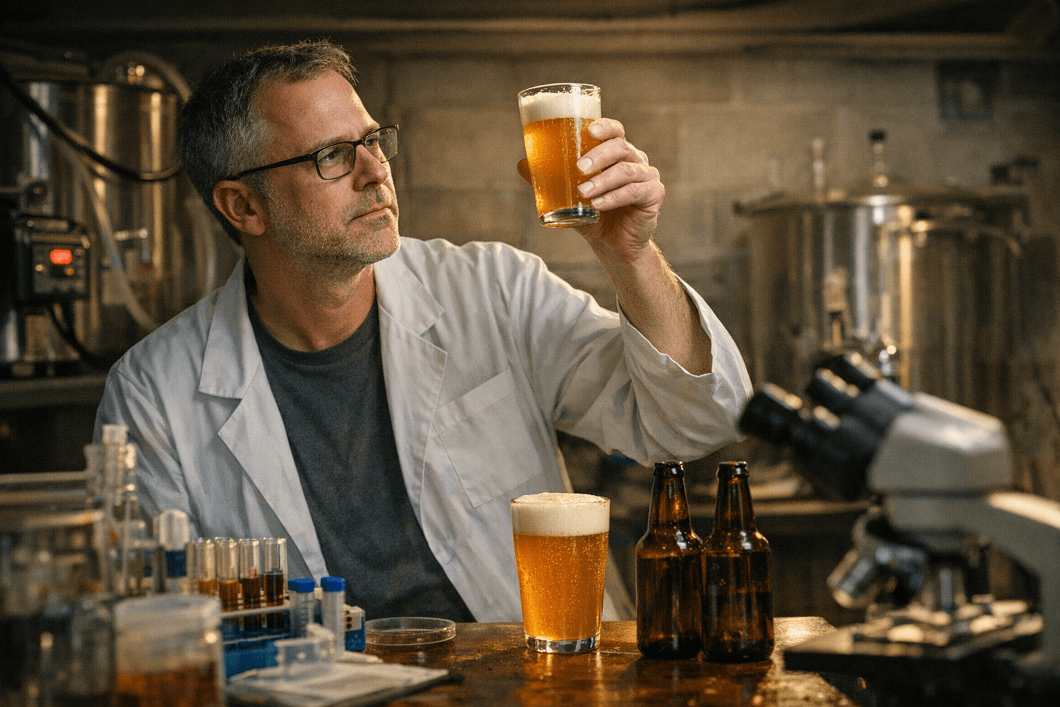Scientist Brews Experimental Vaccine Beer Using Engineered Yeast at Home