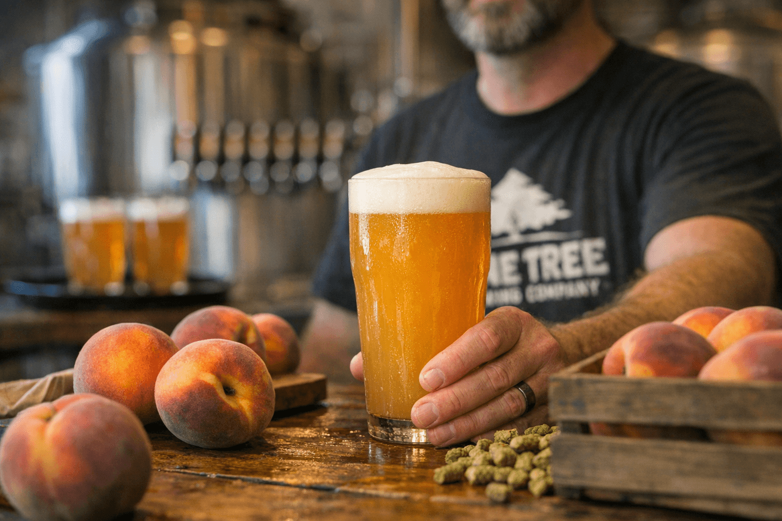 Lone Tree Brewing Replaces Peach Pale Ale with New Year-Round Peach Wheat