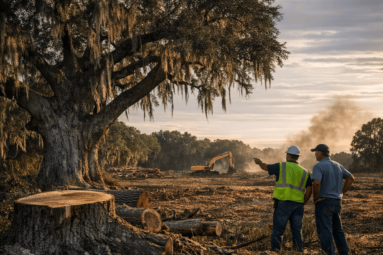 Brooksville City Council Approves Specimen Oak Removals for 440-Acre Development
