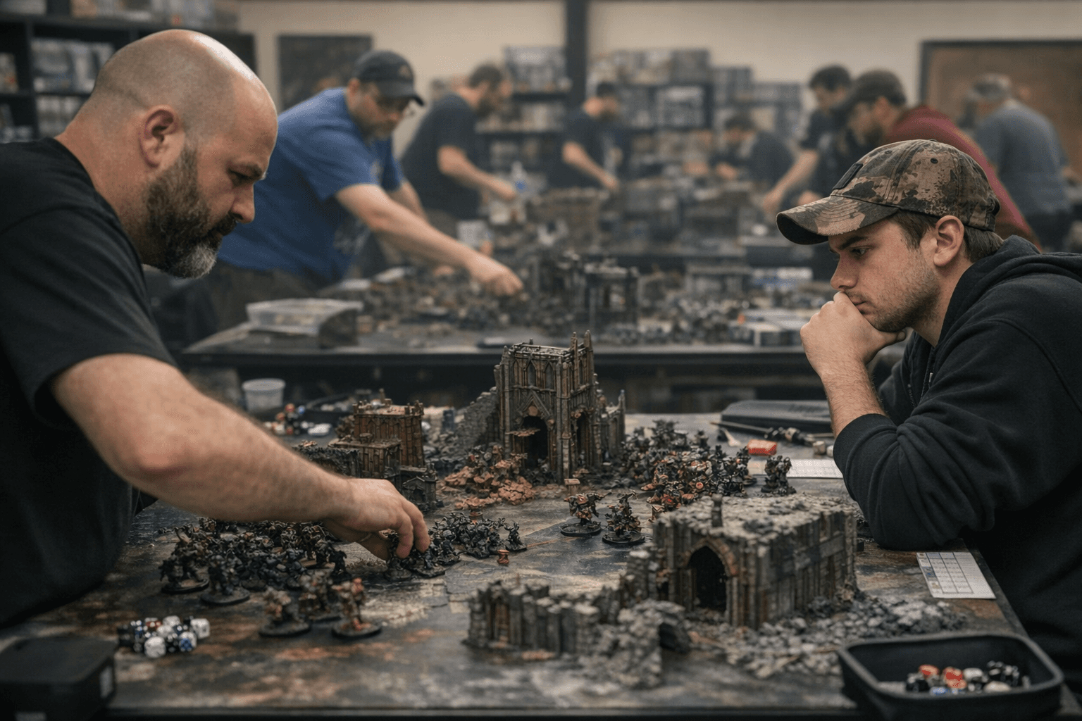 Critical Hit Games in Abingdon Hosts 16-Player Warhammer 40K RTT March 28