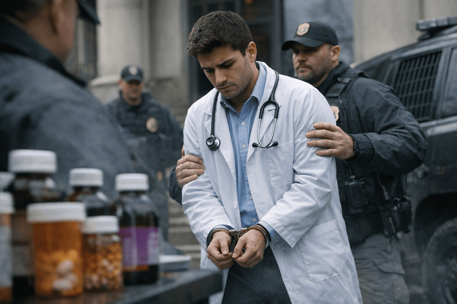 Bowie Doctor Sentenced to 42 Months for Fake Prescription Drug Conspiracy