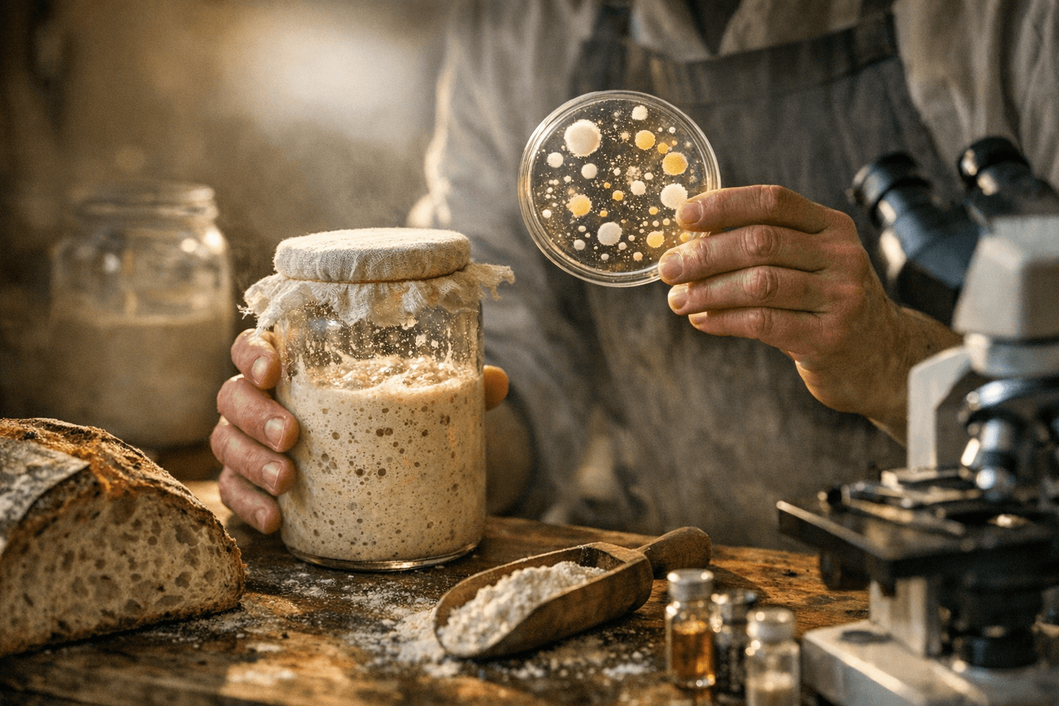 The Living Science Behind Your Sourdough Starter, Explained