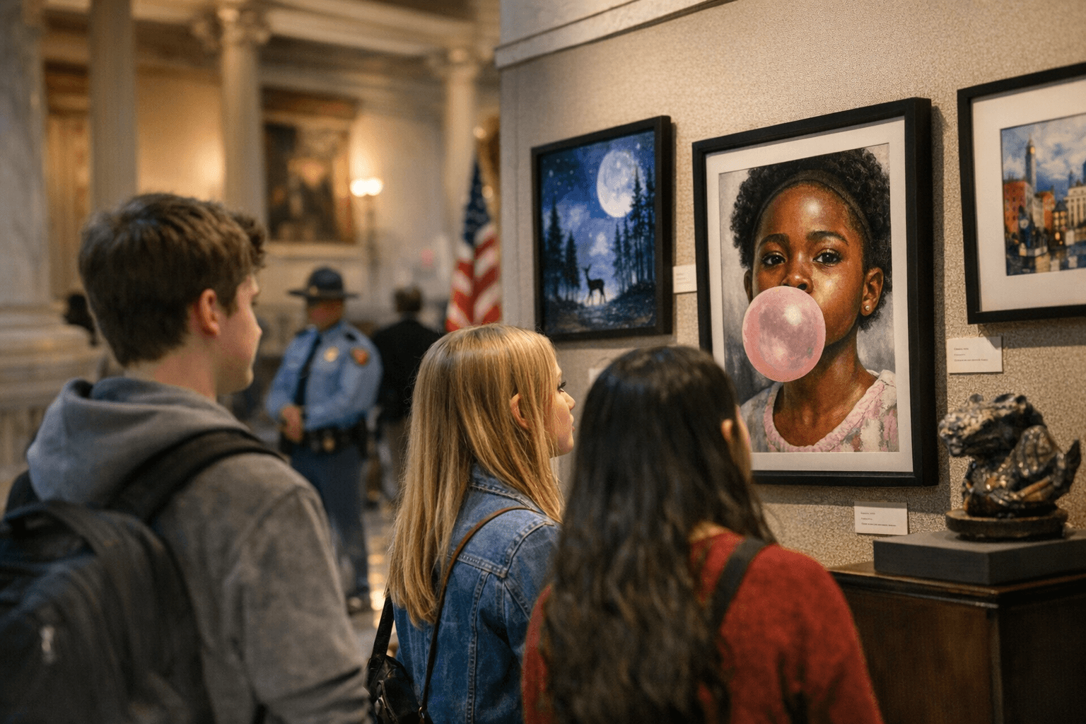 Forsyth County Students Selected for Georgia Capitol Art Exhibit in March
