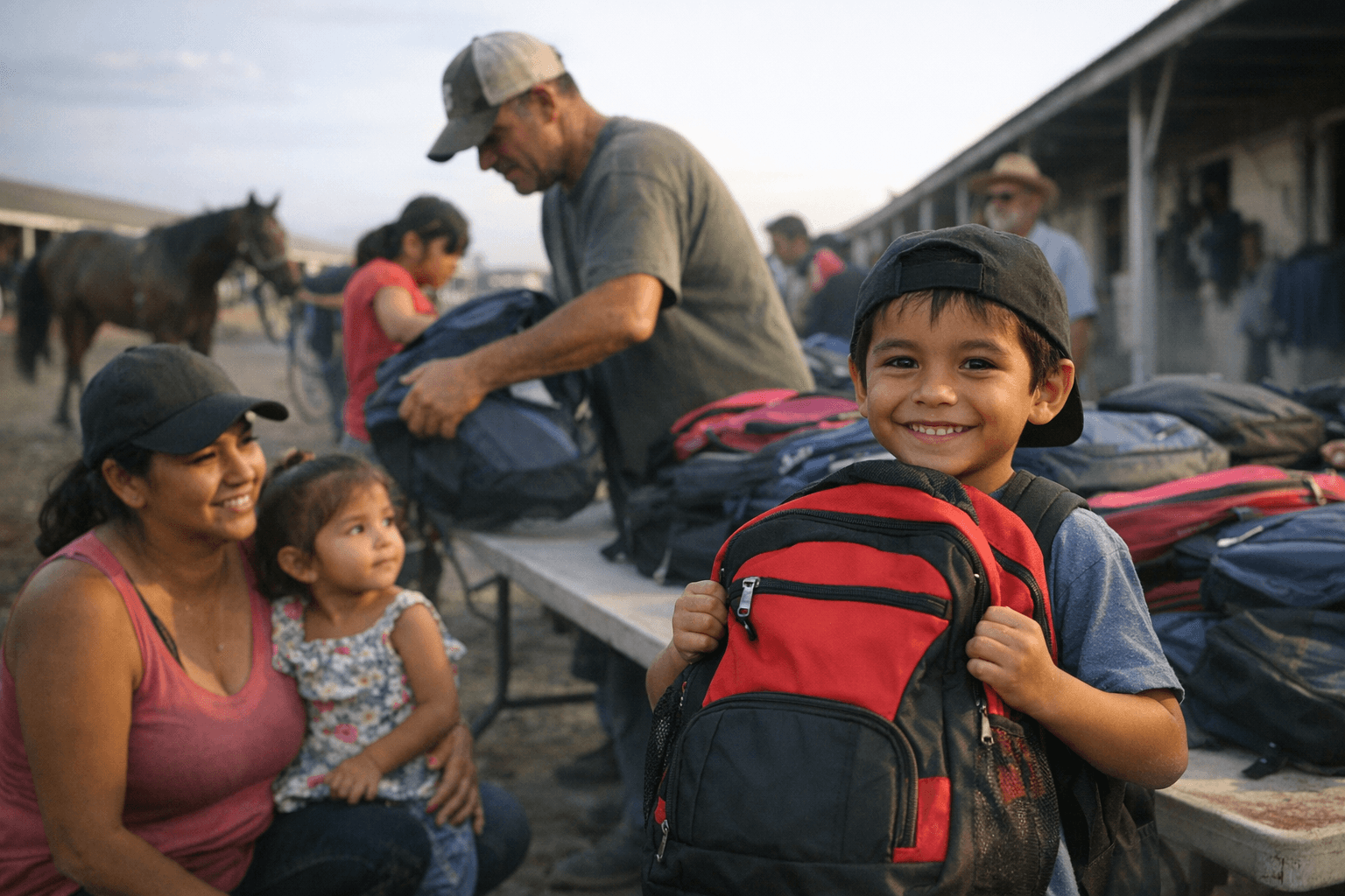 TCA to Distribute 2,500 Backpacks to Backstretch Families Across America