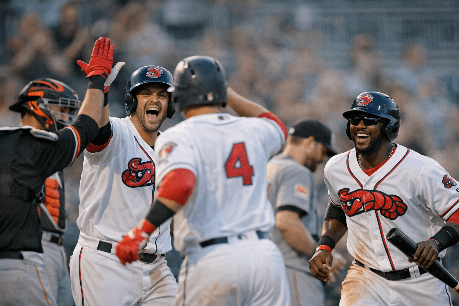 Jacksonville Jumbo Shrimp Ride Four-Run Sixth Inning to 8-5 Victory