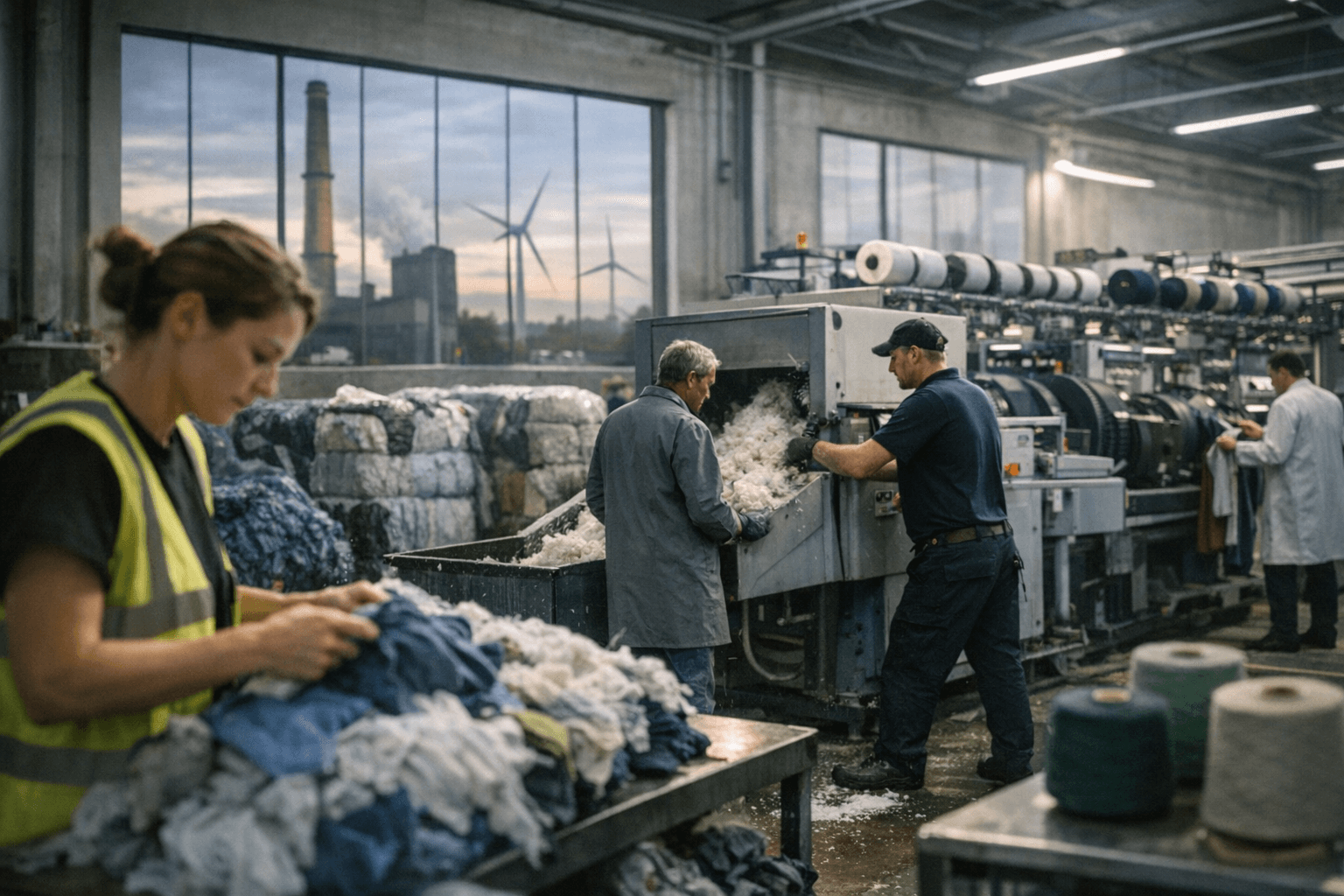 Germany's Textilfabrik 7.0 Launches a Real-World Lab for Circular Textile Production