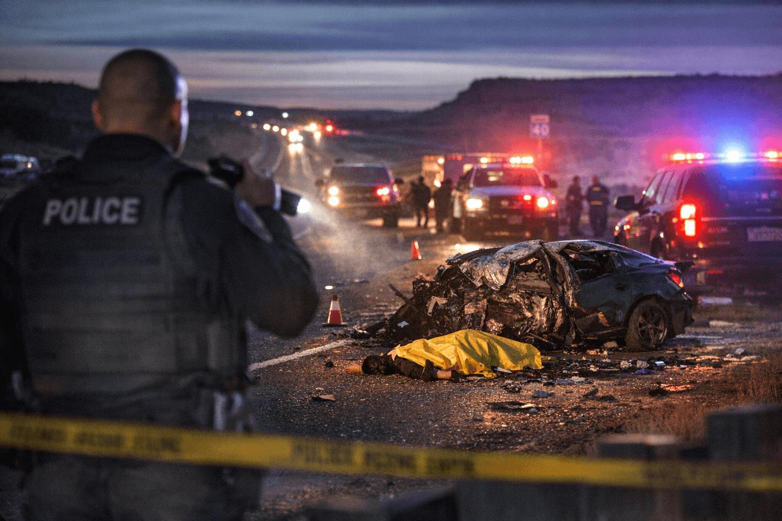 Gallup Police Seek Witness, Offer Reward in Fatal I-40 Crash