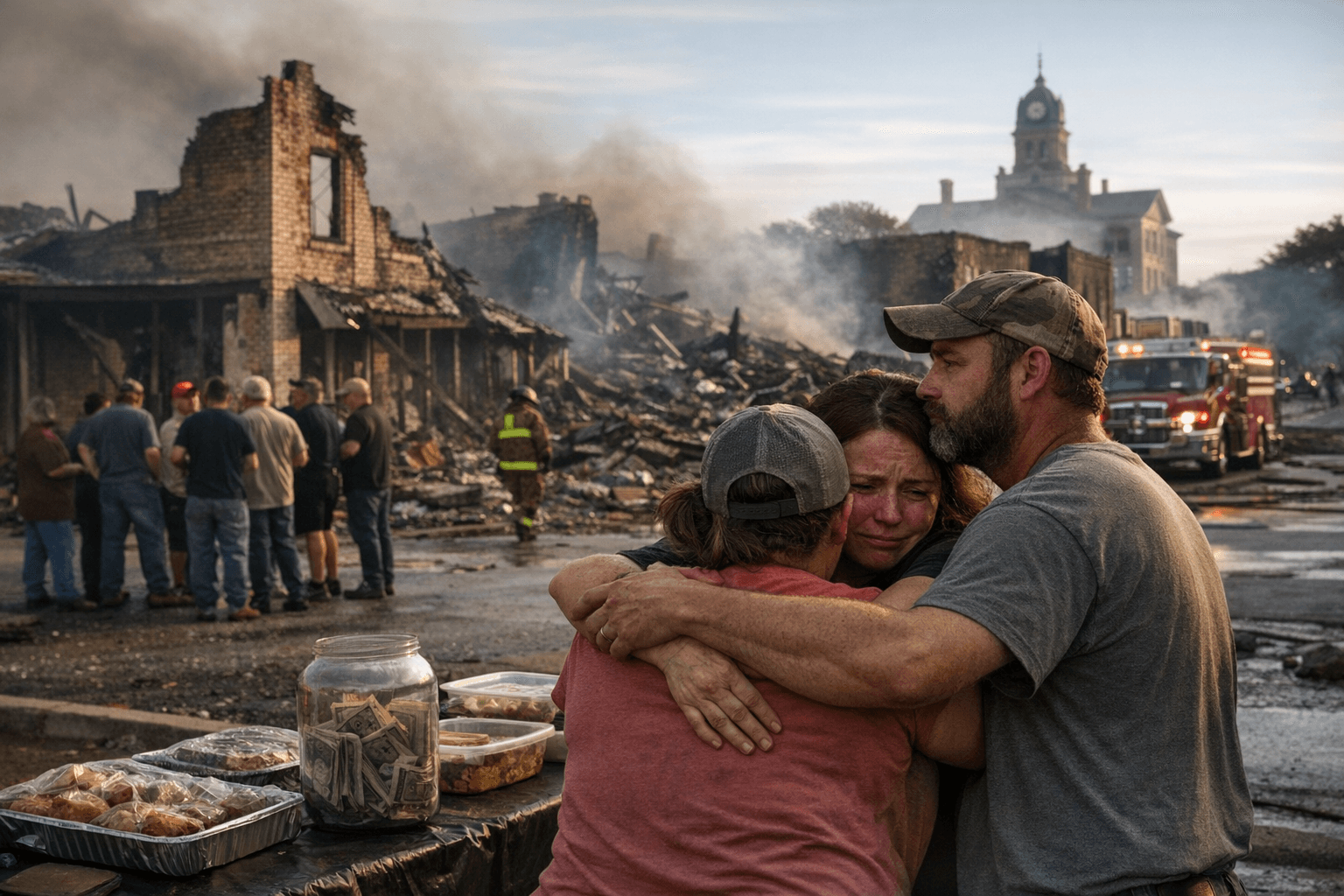 Gatesville Community Rallies to Support 16 Workers Displaced by Downtown Fire