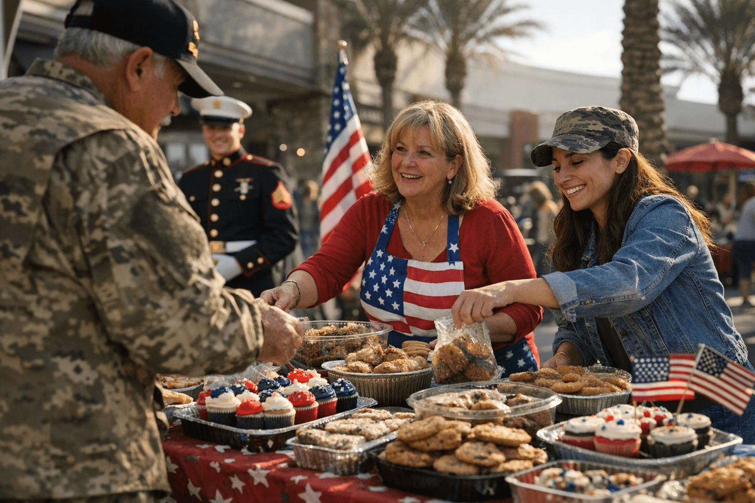 Yuma Random Acts of Kindness Hosts First Bake Sale for Military, Veterans