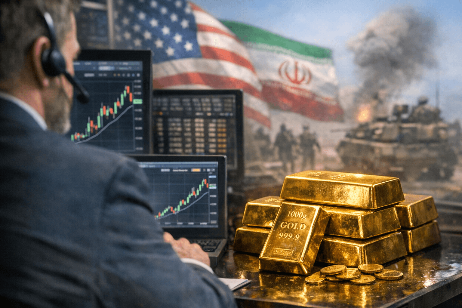 Gold Gains Extended as Traders Weigh U.S. Ceasefire Plan With Iran